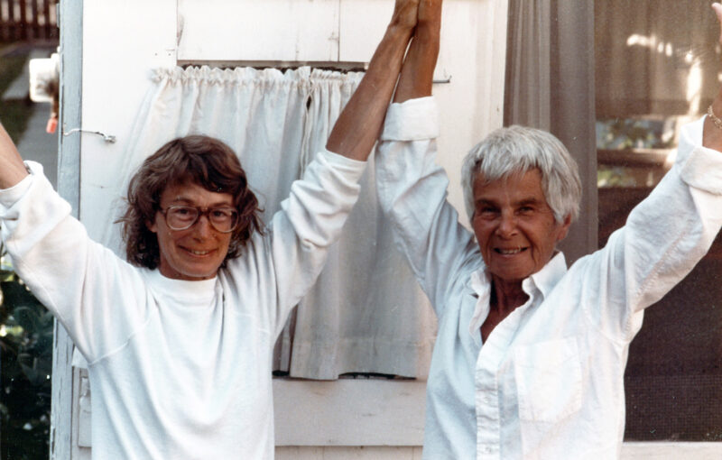 Mary Oliver and Molly Malone Cook