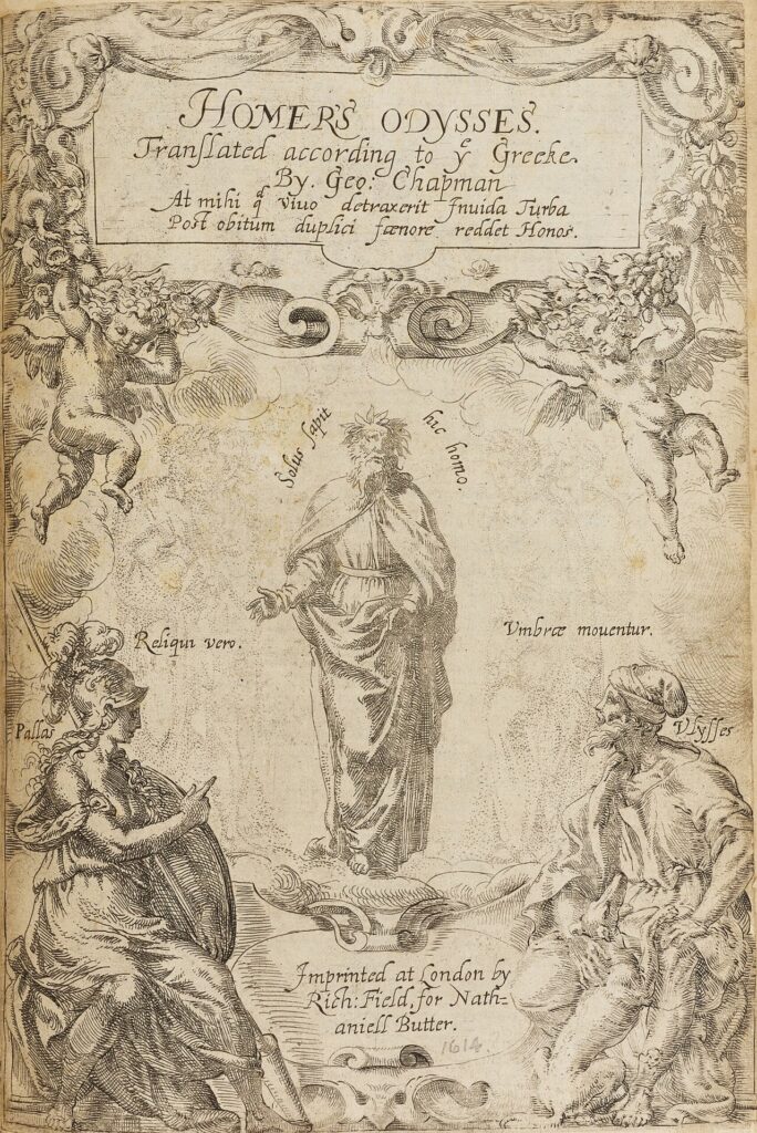 George Chapman, The Odyssey (1616)