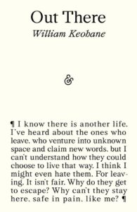 out there